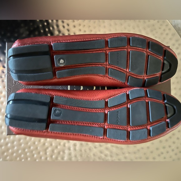 Gucci Qardaha Deep Carminio (Deep Red) Moccasin Loafers Size 40 - Picture 3 of 5
